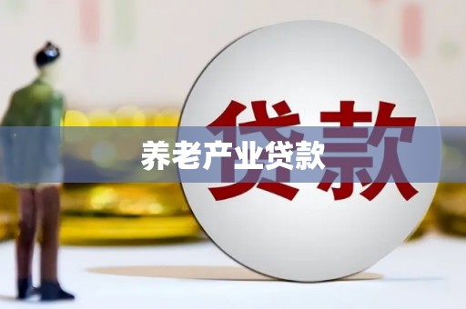 武城养老产业贷款