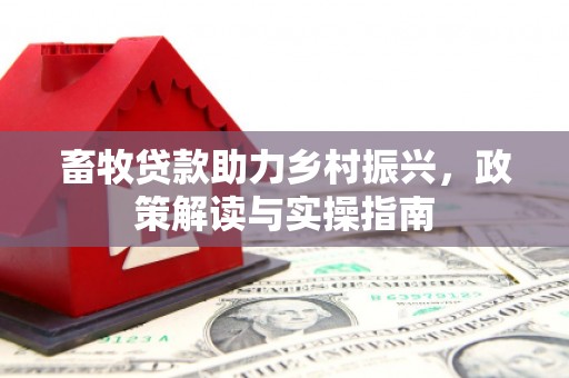 武城畜牧贷款助力乡村振兴，政策解读与实操指南